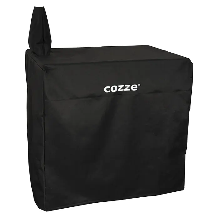 Cozze Grill-Schutzhülle - Passend für: Cozze Grillküchen-Modul Spüle, Kunststoff - Das Bild zeigt eine schwarze Cozze-Abdeckhaube zum Schutz vor Witterungseinflüssen, ideal für den Einsatz im Freien.