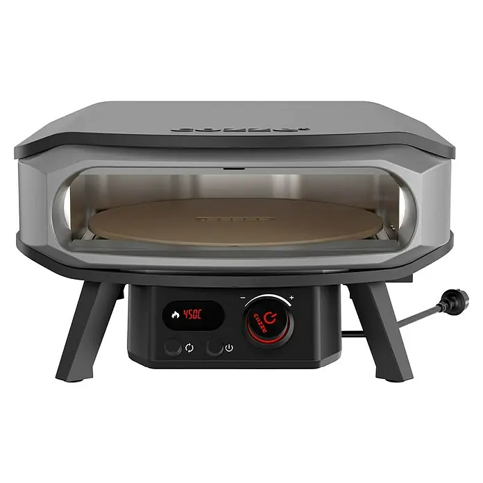 Cozze Pizzaofen Elektro Premium 17" - Grillfläche (B x T): 42,5 x 42,5 cm, 2,2 kW - Cozze Pizzaofen mit digitaler Steuerung und integriertem Pizzastein für perfekte Ergebnisse.