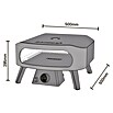 Cozze Pizzaofen Classic 13 (Grillfläche (B x T): 34 x 34 cm, 6 kW) | BAUHAUS