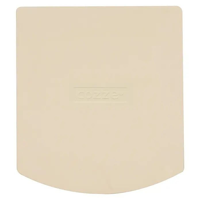 Cozze Pizzastein - L x B: 42,5 x 42,5 cm, Passend für: Cozze Pizzaofen 17" Classic - Detaillierte Ansicht eines Pizzaschiebers von Cozze, ideal für Pizzaöfen, mit glatter Oberfläche.
