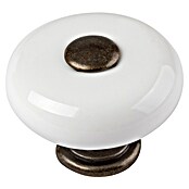 Walteco Ručkica za namještaj  (Promjer: 33 mm, Porculan) | BAUHAUS