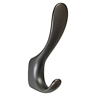 Walteco Jashaak Maxial (l x b x h: 123 x 23 x 58 mm, Aantal haken: 2 st., Antraciet)