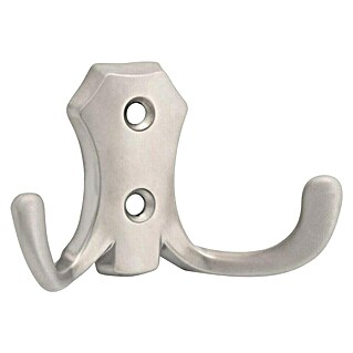 Walteco Jashaak Romana I (l x b x h: 77 x 47 x 30 mm, Aantal haken: 2 st., Vernikkeld mat)
