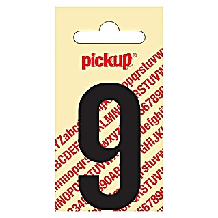 Pickup Etiqueta adhesiva (Motivo: 9, Negro, Altura: 60 mm)