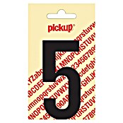 Pickup Etiqueta adhesiva (Motivo: 5, Negro, Altura: 90 mm)