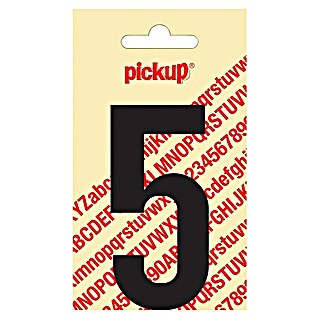 Pickup Etiqueta adhesiva (Motivo: 5, Negro, Altura: 90 mm)