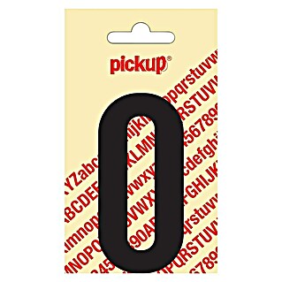 Pickup Sticker (Motief: O, Zwart, Hoogte: 90 mm)