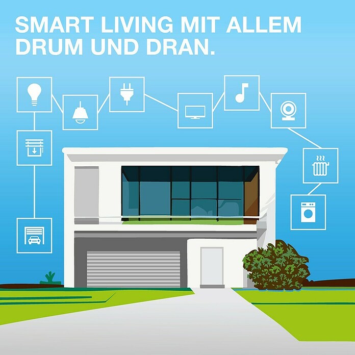 Ledvance Smart+ WiFi Bewegungsmelder (6,03 x 6,03 x 2,05 cm) | BAUHAUS