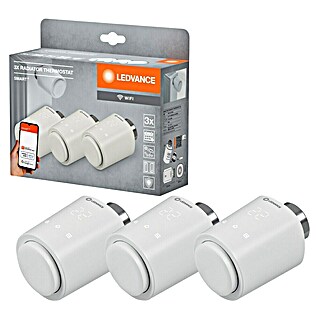 Ledvance Smart+ WiFi Heizkörper-Thermostat 3 Stück (M30 x 1,5 mm, 1 Stk.)