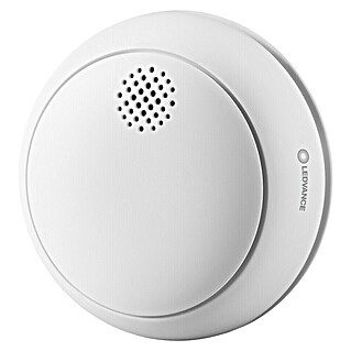 Ledvance Smart+ WiFi Rauchwarnmelder Smoke Detector (Durchmesser: 8,6 cm, Batterielaufzeit: 5 Jahre, Alarmsignal: 85 dB, 1 Stk.)