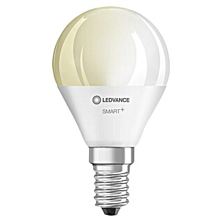 Ledvance Smart+ WiFi Smart-LED-Lampe P40 (E14, Dimmbar, Warmweiß, 470 lm, 4,9 W)