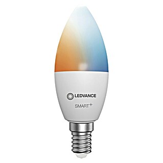 Ledvance Smart+ WiFi Smart-ledlamp E14 CLB Wit (E14, Dimbaar, Meerkleurig, 470 lm, 4,9 W)