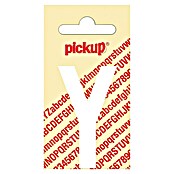 Pickup Aufkleber (Motiv: Y, Weiß, Höhe: 60 mm)
