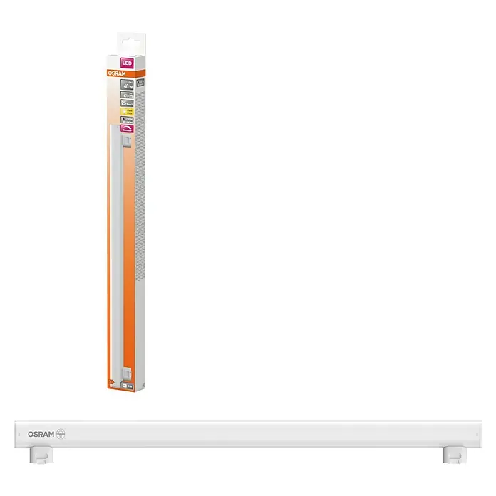 Ledvance LED-Röhre Ledinestra S14S - Länge: 50 cm, Warmweiß, 4,7 W, 470 lm, S14s - Osram LED-Röhre mit 40 W Leistung. Energieeffiziente Beleuchtung für vielfältige Anwendungen, ideal für Werkstatt oder Garage.