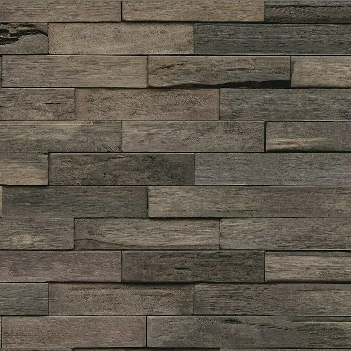 Indo Wandpaneel 3D Wall Driftwood Bali Sea - Hevea, 560 x 200 x 10 mm, 1,008 m² - Wandpaneel aus Holz: Eine rustikale und stilvolle Wandverkleidung, die jedem Raum Wärme und Charakter verleiht. Ideal für Akzentwände.