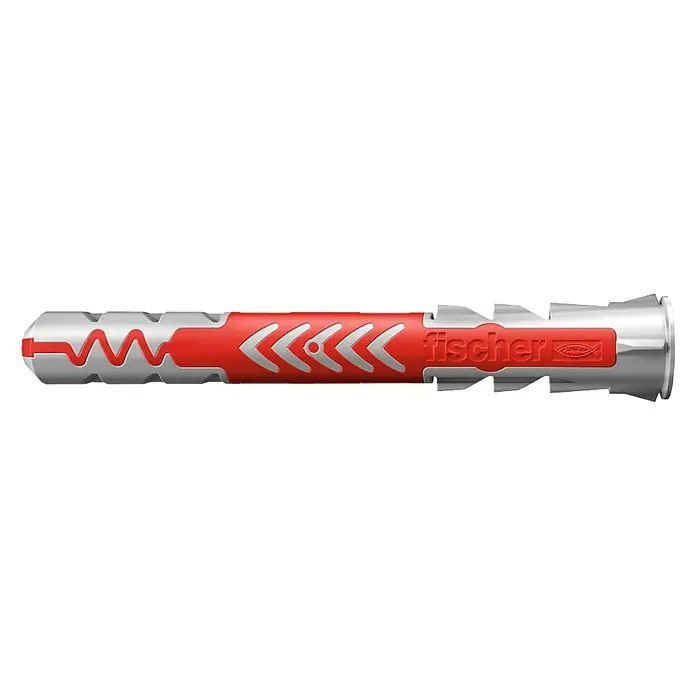 Fischer Duopower Set de tacos - Diámetro taco: 6 mm, Longitud taco: 50 mm, 100 ud., Nylon - Taco Fischer: El taco DuoPower de Fischer con una función inteligente para los mejores valores de sujeción en materiales de construcción macizos y perforados.