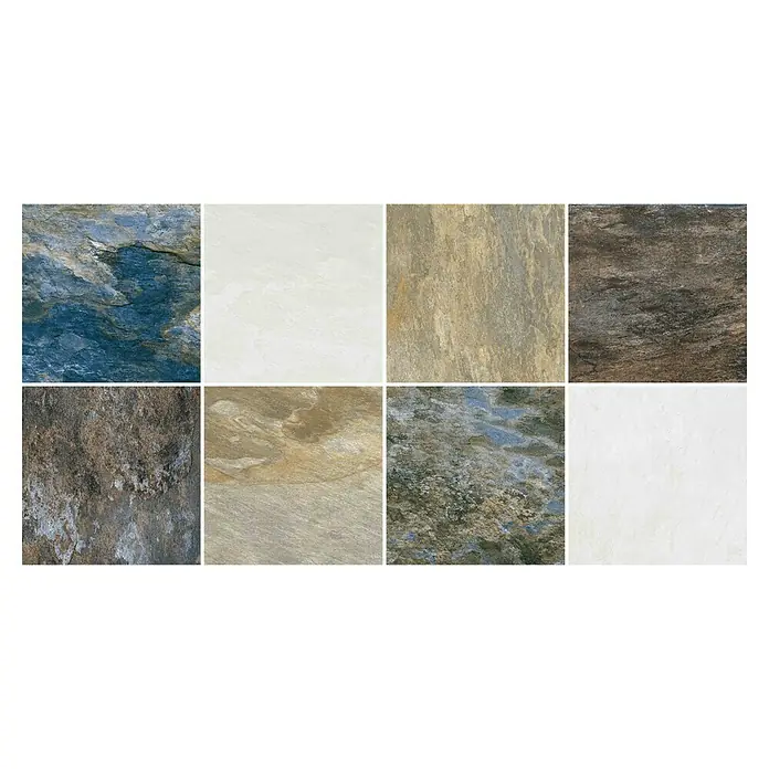 Decocer by Cinca Feinsteinzeugfliese Splash - 15 x 15 cm, Mix, Matt - Eine Auswahl an Natursteinfliesen in verschiedenen Farben und Texturen für eine stilvolle Wand- oder Bodengestaltung.