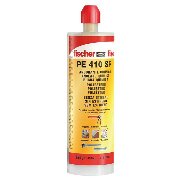 Fischer Anclaje químico FIS PE 410 SF (410 ml) | BAUHAUS