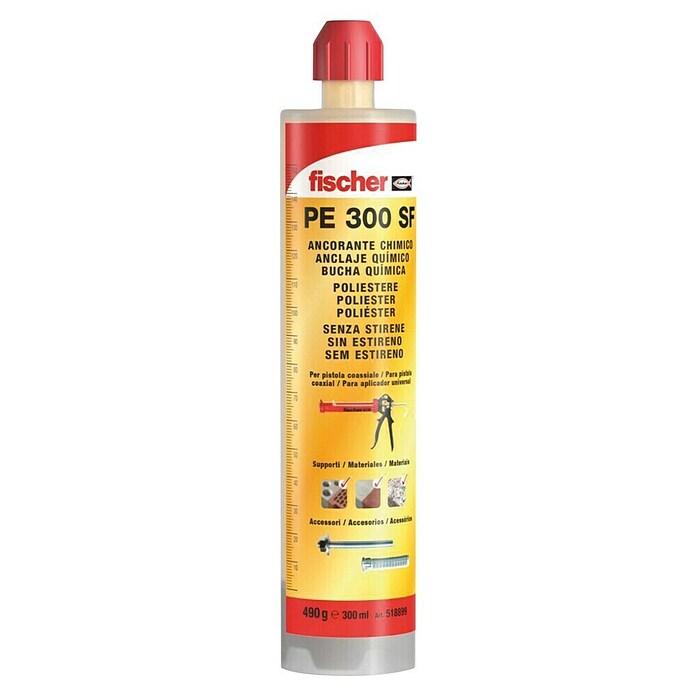 Fischer Anclaje químico FIS PE 300 SF (300 ml, 2 ud.) | BAUHAUS