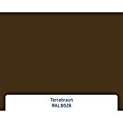 Hörmann EcoStar Haustür ISOPRO IP 780S (110 x 210 cm, DIN Anschlag: Links, Terrabraun) | BAUHAUS
