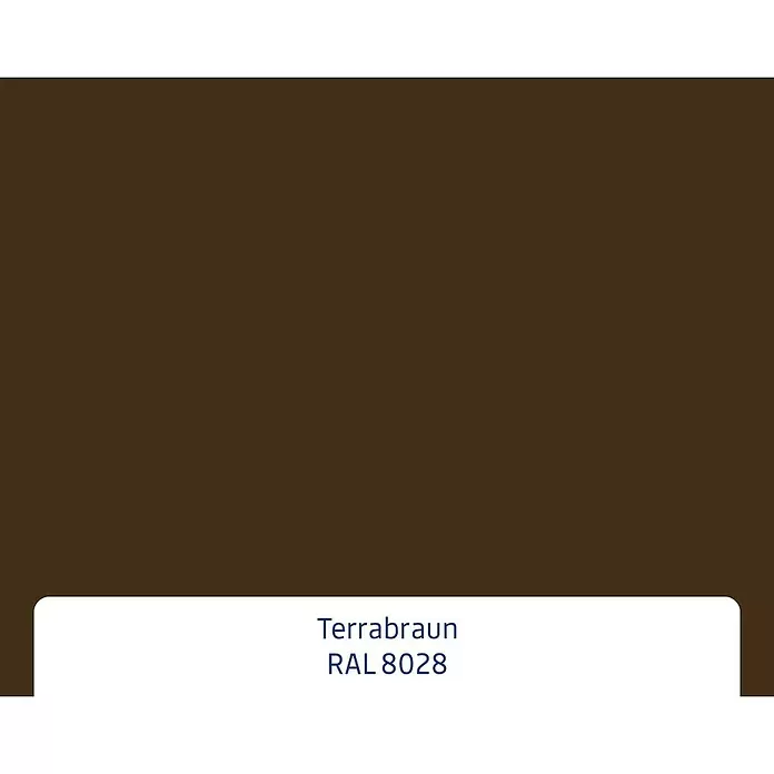 Hörmann EcoStar Haustür ISOPRO IP 015 - 110 x 210 cm, DIN Anschlag: Links, Terrabraun - Farbfläche in Terrabraun, RAL 8028.