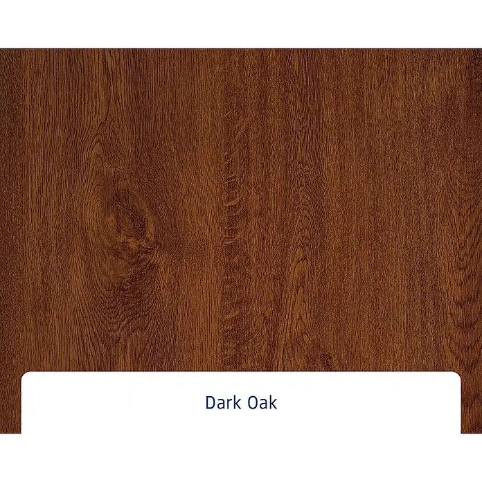 Hörmann EcoStar Haustür ISOPRO IP 010 - 110 x 210 cm, DIN Anschlag: Links, Dark Oak - Detailaufnahme einer dunklen Eichenholzoberfläche mit deutlicher Maserung.