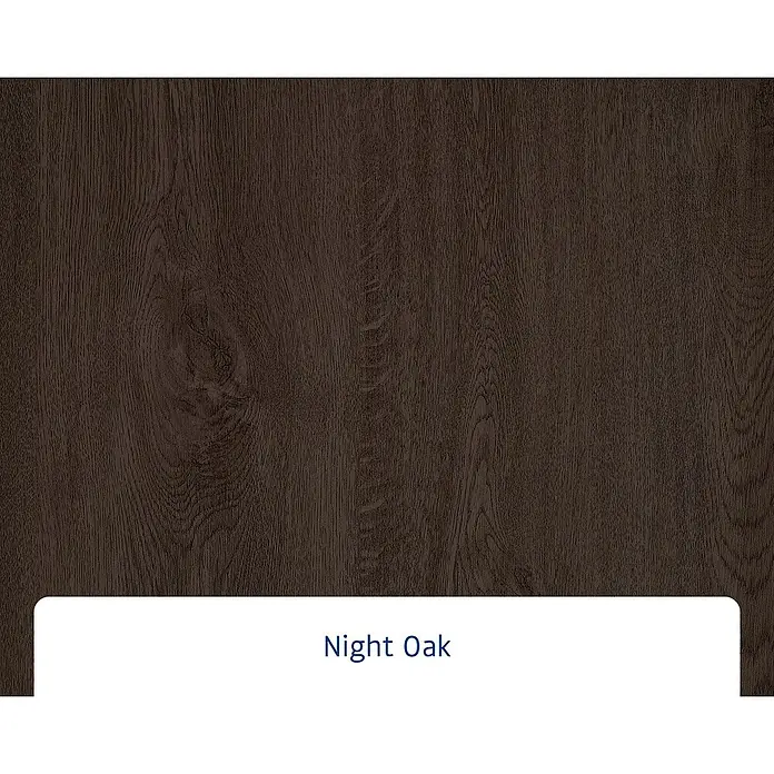 Hörmann EcoStar Haustür ISOPRO Secur IPS 015 - 110 x 210 cm, DIN Anschlag: Rechts, Night Oak - Nahaufnahme von Night Oak, einem dunklen und luxuriösen Holzdekor mit einer feinen Maserung, perfekt für elegante Innenräume und Möbeldesigns.