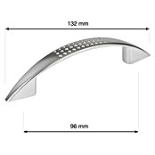 Walteco Meubelgreep Jamo (Gatafstand: 96 mm, Overige) | BAUHAUS