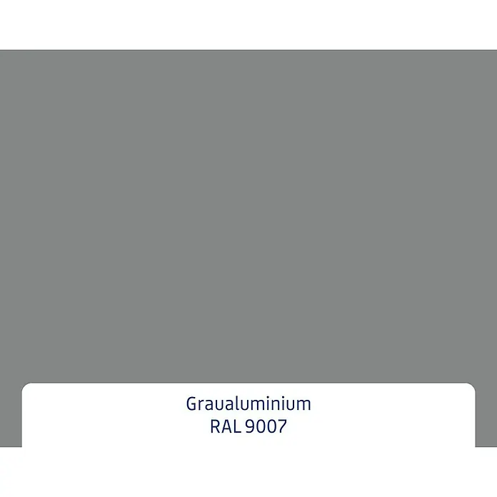 Hörmann EcoStar Haustür ISOPRO IP 810S - 110 x 210 cm, DIN Anschlag: Links, Graualuminium - Graualuminium RAL 9007. Dieses Bild zeigt die Farbe Graualuminium RAL 9007, eine beliebte Wahl für industrielle Anwendungen und modernes Design.