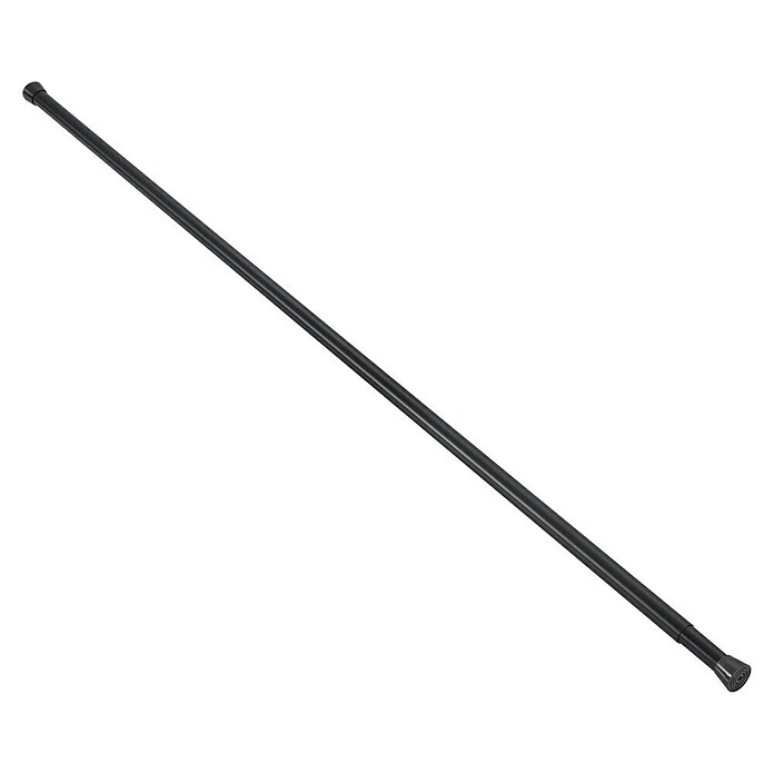 Diaqua Douchegordijnstang (125 cm - 230 cm, Diameter: 21 mm, Zwart) | BAUHAUS