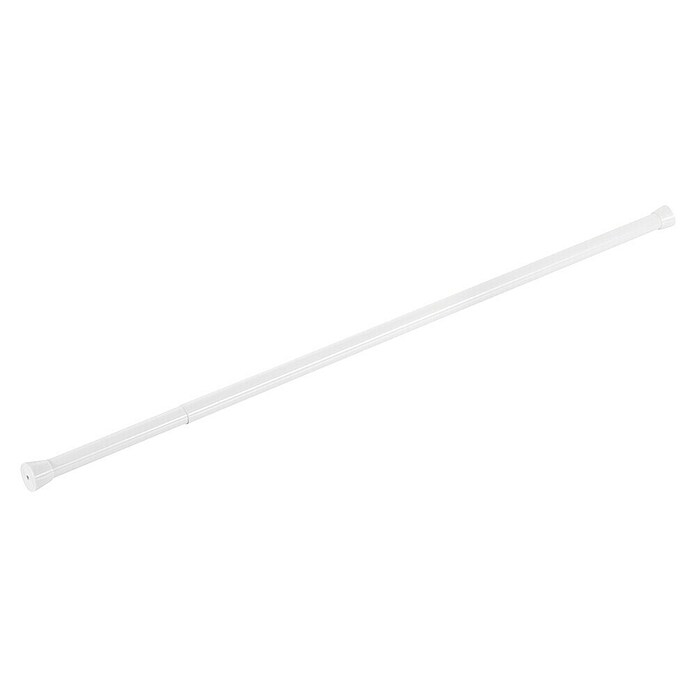 Diaqua Douchegordijnstang Basic (75 cm - 130 cm, Diameter: 21 cm, Wit) | BAUHAUS
