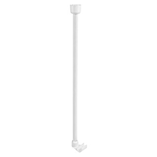 Diaqua Douchegordijnstang Plafondsteun (Diameter: 22 mm, Wit)