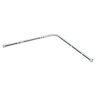 Diaqua Douchegordijnstang Special (l x b: 90 x 90 cm, Wit)