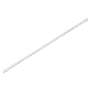 Diaqua Palica za tuš zaveso Basic (125 cm - 220 cm, Premer: 22 mm, Bela)