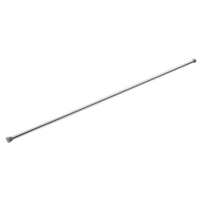 Diaqua Douchegordijnstang Basic (125 cm - 230 cm, Diameter: 21 mm, Chroom) | BAUHAUS
