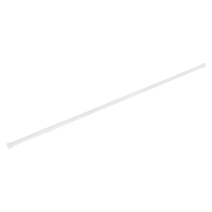 Diaqua Palica za tuš zaveso Basic  (125 cm - 230 cm, Premer: 21 mm, Bela) | 3739 - Duschvorhangzubehör | DADF - Badtextilien | DAD - Badausstattung | DA - Badausstattung/Bäderwelt | D - Sanitär | BAUHAUS