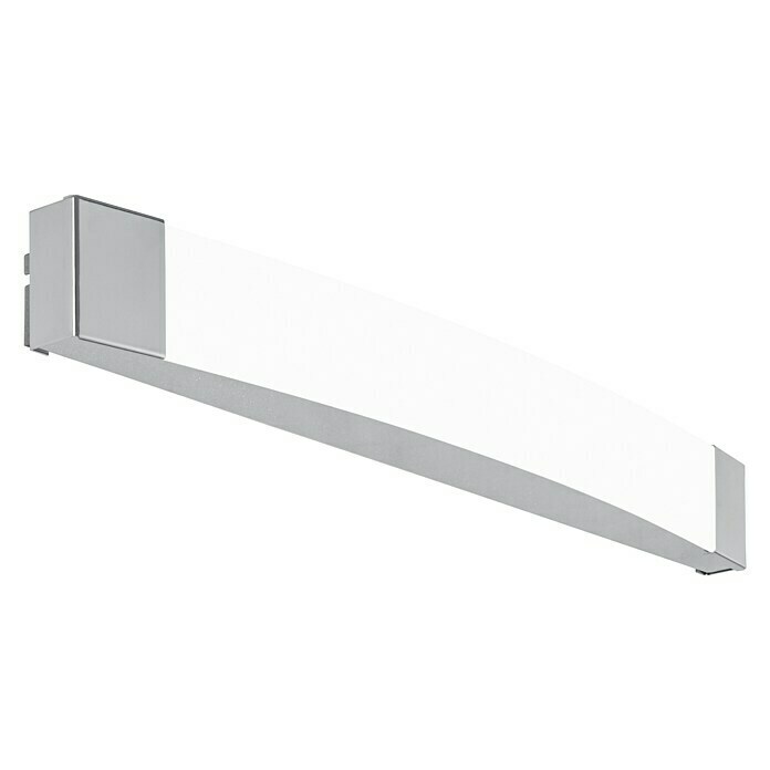 Eglo LED-Spiegelleuchte (16 W, Farbe: Weiß/Chrom, L x B x H: 6,5 x 58 x 6 cm)