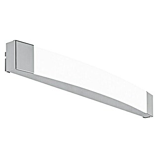 Eglo LED-Spiegelleuchte Siderno (16 W, L x B x H: 6,5 x 58 x 6 cm, Weiß, Chrom, Neutralweiß)