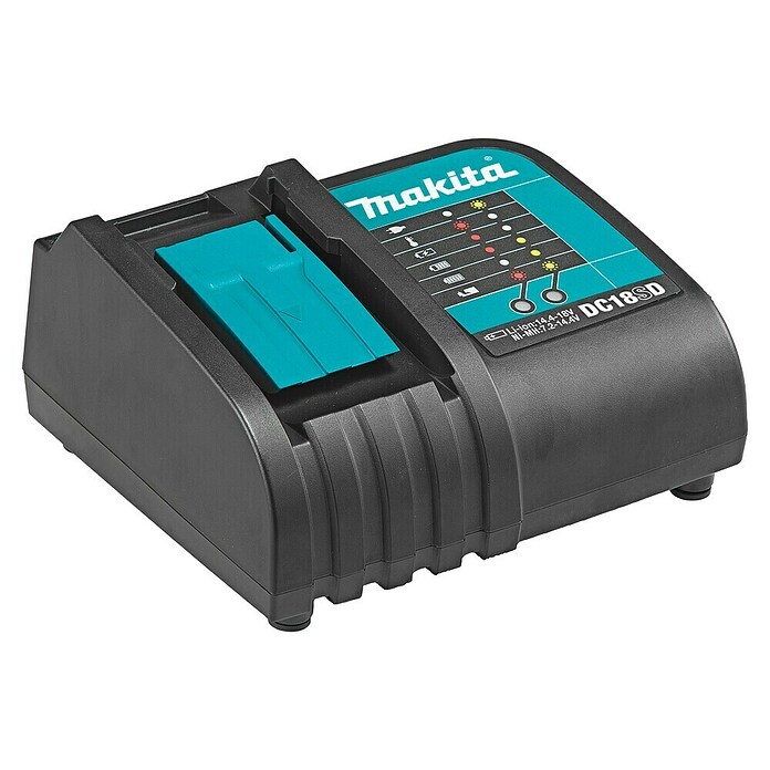 Makita Akumulatorski polnilnik DC18SD  (18 V) | Akumulatorji in polnilniki | Dodatna oprema za stroje | Orodja in stroji | Izdelki | BAUHAUS