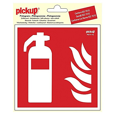Feuerlöscher Sticker 110x90 Mm Lumean Ltd Feuerlöscher Aufkleber (2er Pack) – Wasserdichtes Vinyl Schild 110x90 Mm, Hochreflektierend Für Sicherheit & Norm