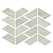 Azteca Mozaik pločica Onyx Lux V Light Green  (28 x 21,6 cm, Zelena, Svilenkasti sjaj) | BAUHAUS