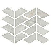 Azteca Mozaik pločica Onyx Lux V Light Grey  (28 x 21,6 cm, Svijetlo siva, Svilenkasti sjaj) | BAUHAUS