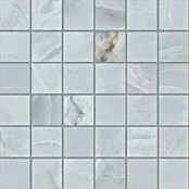 Azteca Mozaična ploščica Onyx Lux Light Blue  (30 x 30 cm, Svilnati sijaj) | Mozaiki iz naravnega kamna | Mozaične ploščice | Ploščice | Izdelki | BAUHAUS