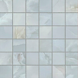 Azteca Mozaična ploščica Onyx Lux Light Blue (30 x 30 cm, Svilnati sijaj)