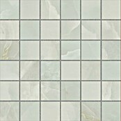 Azteca Mozaik pločica Onyx Lux Light Green  (30 x 30 cm, Svijetlo zelena, Svilenkasti sjaj) | BAUHAUS