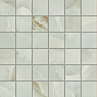Azteca Mozaična ploščica Onyx Lux Light Green (30 x 30 cm, Svilnati sijaj)