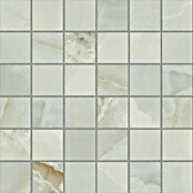 Azteca Mozaik pločica Onyx Lux Light Green  (30 x 30 cm, Svijetlo zelena, Svilenkasti sjaj) | BAUHAUS