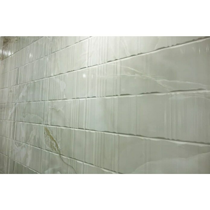 Azteca Zidna pločica Onyx Lot Ivory  (90 x 30 cm, Slonova kost, Visokog sjaja) | BAUHAUS