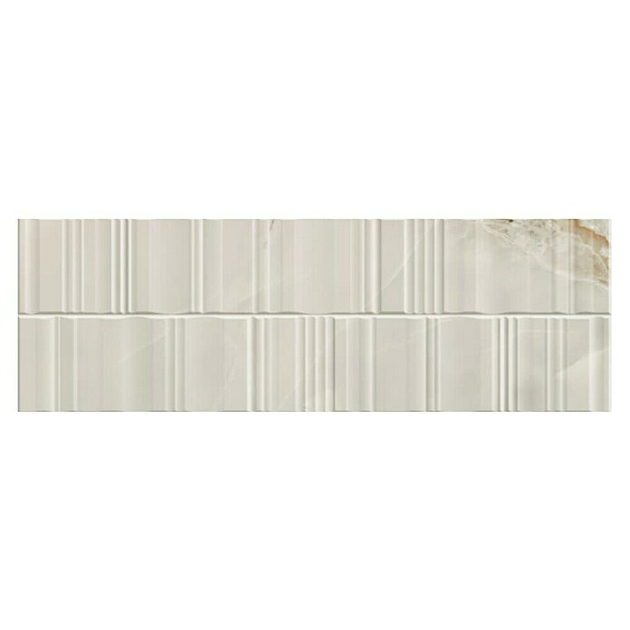 Azteca Zidna pločica Onyx Lot Ivory  (90 x 30 cm, Slonova kost, Visokog sjaja) | BAUHAUS