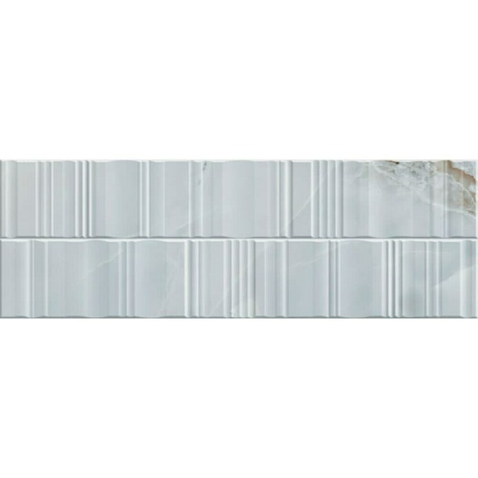 Azteca Zidna pločica Onyx Lot Light Blue  (90 x 30 cm, Svijetlo plava, Visokog sjaja) | BAUHAUS